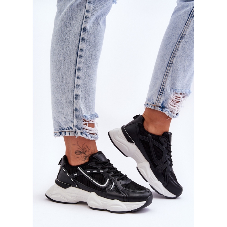 FG2 Naisten urheilukengät Tennarit Mustat Feluci 1