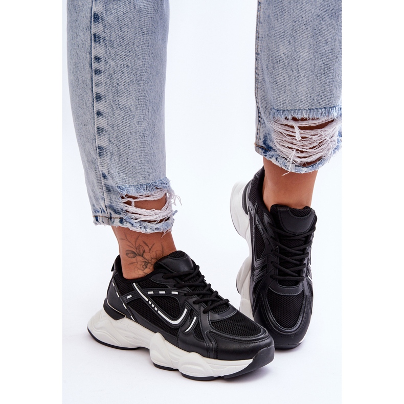 FG2 Naisten urheilukengät Tennarit Mustat Feluci 2