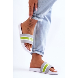 Vaahtomuovitossut Big Star JJ274647 Valko-harmaa 2