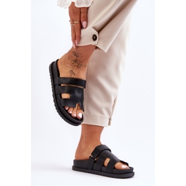 Naisten klassiset mustat Molie-tossut 2