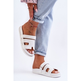 Klassiset naisten sandaalit White Molie valkoinen 1