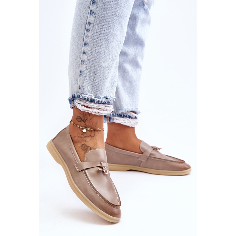 PM1 Klassiset naisten loaferit harmaa Cortez 2