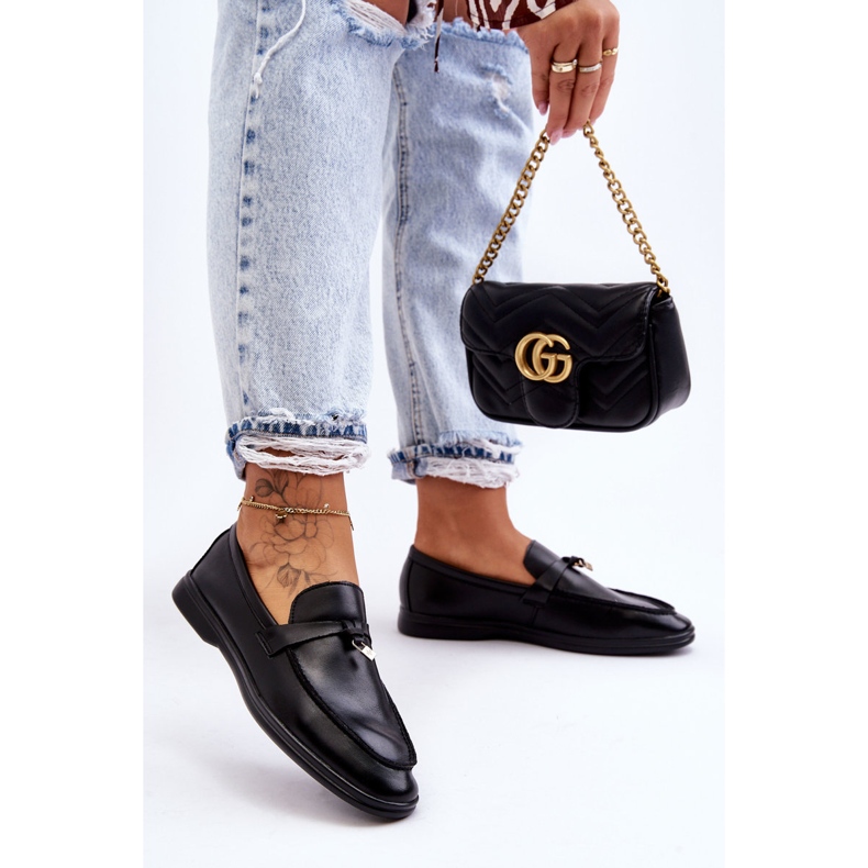 PM1 Klassiset naisten loaferit, musta Cortez 1