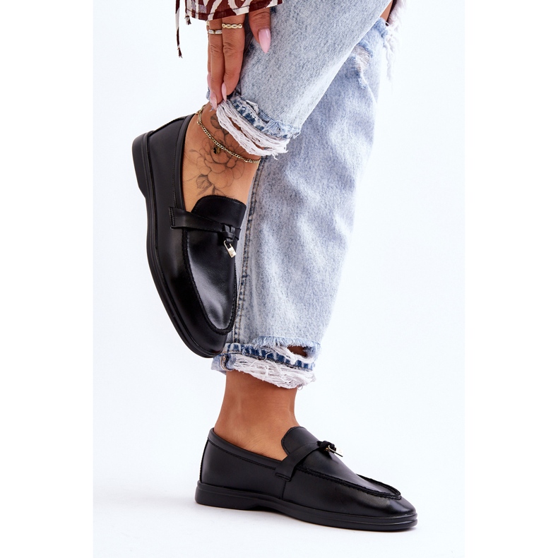 PM1 Klassiset naisten loaferit, musta Cortez 2