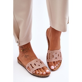 Naisten nastatossut Pinkki Evelins vaaleanpunainen 1