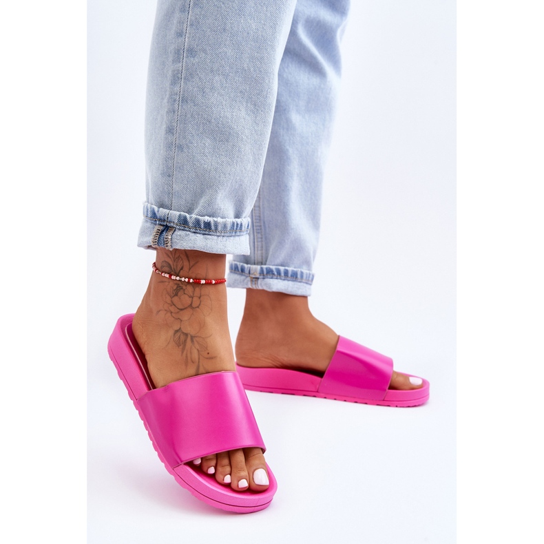 Klassiset naisten tossut Fuchsia Rolien vaaleanpunainen 1