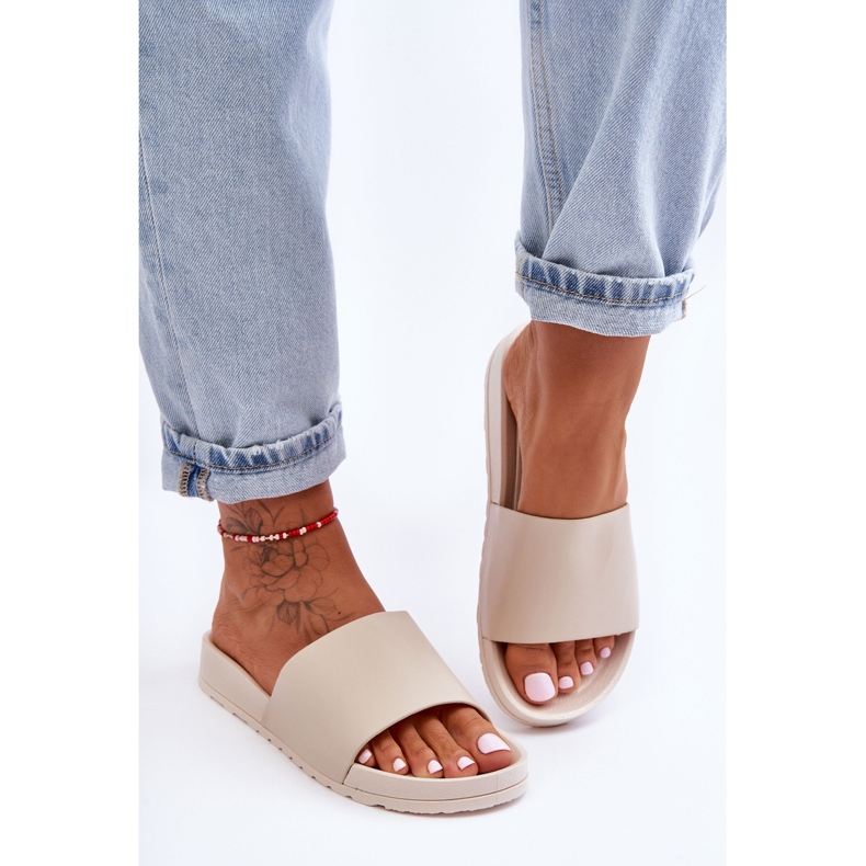 Klassiset naisten tossut beige Rolien 1