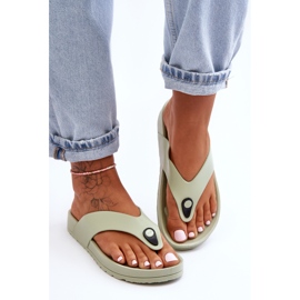 Naisten alusta Varvastossut Vihreä Bellitta 1