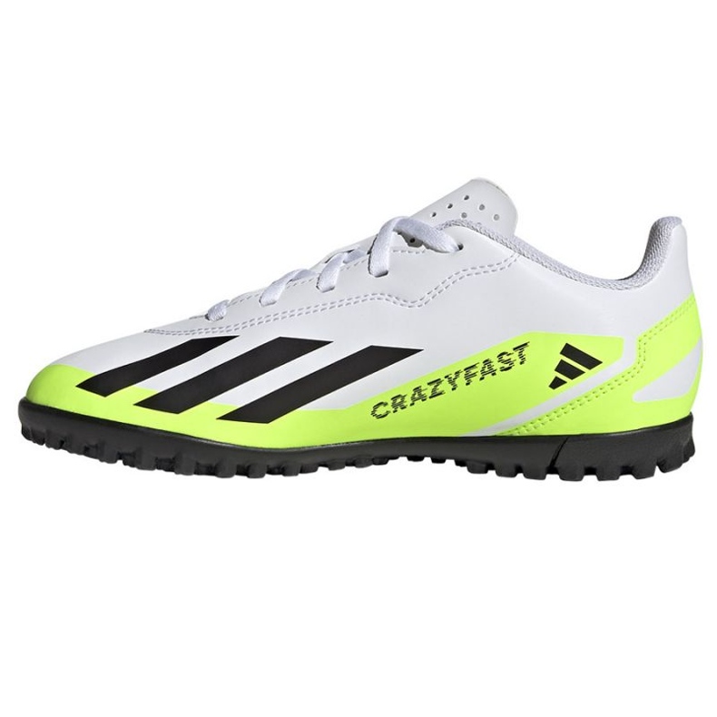 Adidas X Crazyfast.4 Tf Jr IE4066 jalkapallokengät valkoinen valkoinen 1
