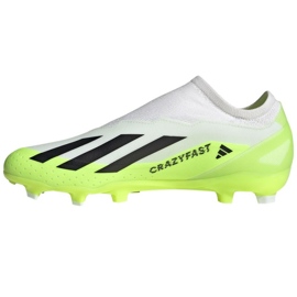 Kengät adidas X CRAZYFAST.3 Ll Fg M HQ4515 valkoinen valkoinen 1