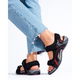 Urheilusandaalit DK musta 2