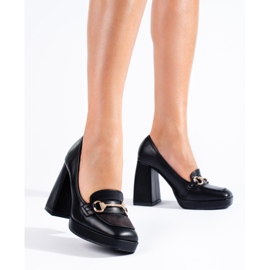 Shelovet mustat kantapääpumput 1