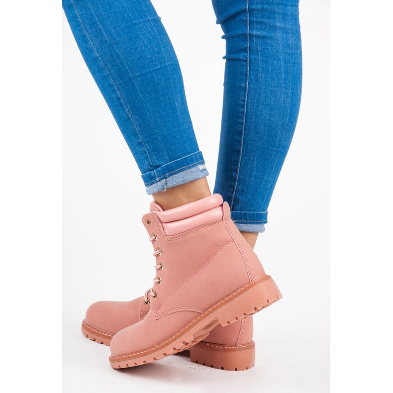 Queentina Pink Trappers vaaleanpunainen 1