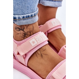 Naisten urheilusandaalit Big Star LL274729 Pinkki vaaleanpunainen 5