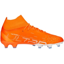 Puma Ultra Pro FG/AG M 107240 01 jalkapallokengät oranssi appelsiinit ja punaiset 1