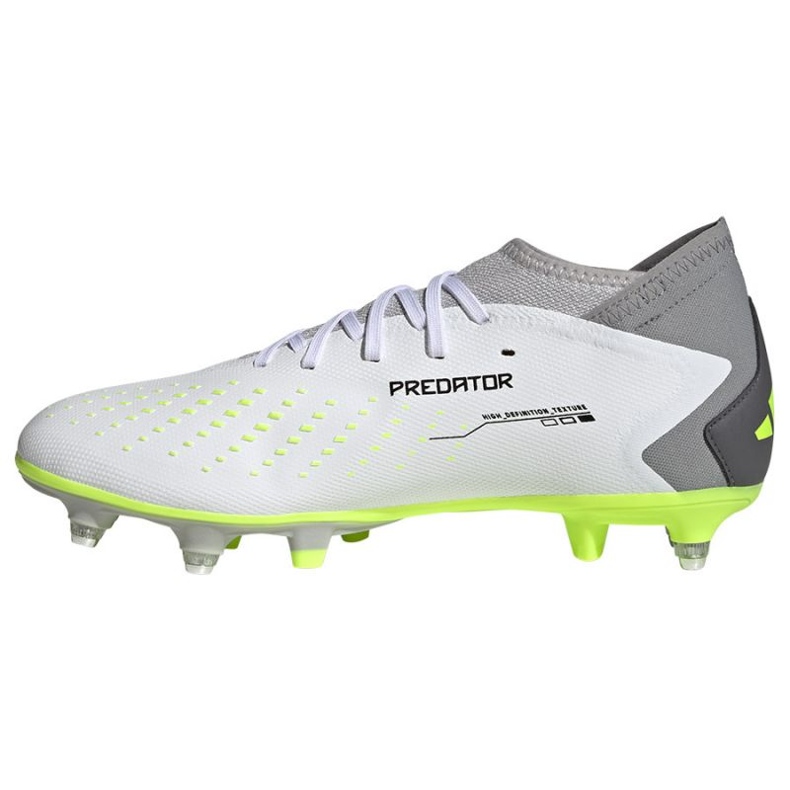 Adidas Predator Accuracy.3 Sg jalkapallokengät IE9492 valkoinen valkoinen 1