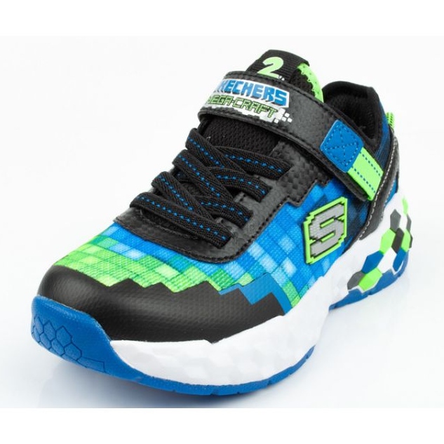 Kengät Skechers Minecraft Led Jr 402204L/BBLM monivärinen 1