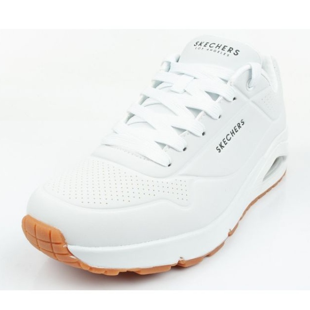 Kengät Skechers Uno M 52458/WHT valkoinen 1