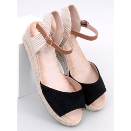 Eakes Blackin kiila sandaalit musta 1