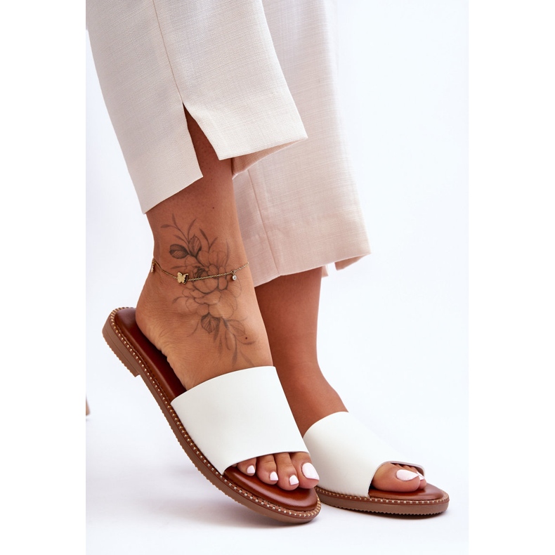 Klassiset naisten sandaalit, valkoinen Aphrodite 2