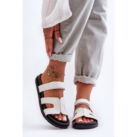 Naisten kangas Tarranauhatossut Valkoinen Jose 2