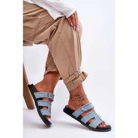 Naisten tarranauhatossut Siniset Lamirose sininen 1