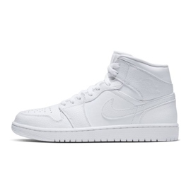 Nike Air Jordan 1 Mid M 554724-130 kengät valkoinen 1