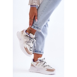 Nahkainen urheilujalkineet Valkoinen Sifel 2