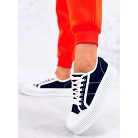 Naisten tennarit Dors Black -alustalla musta 1