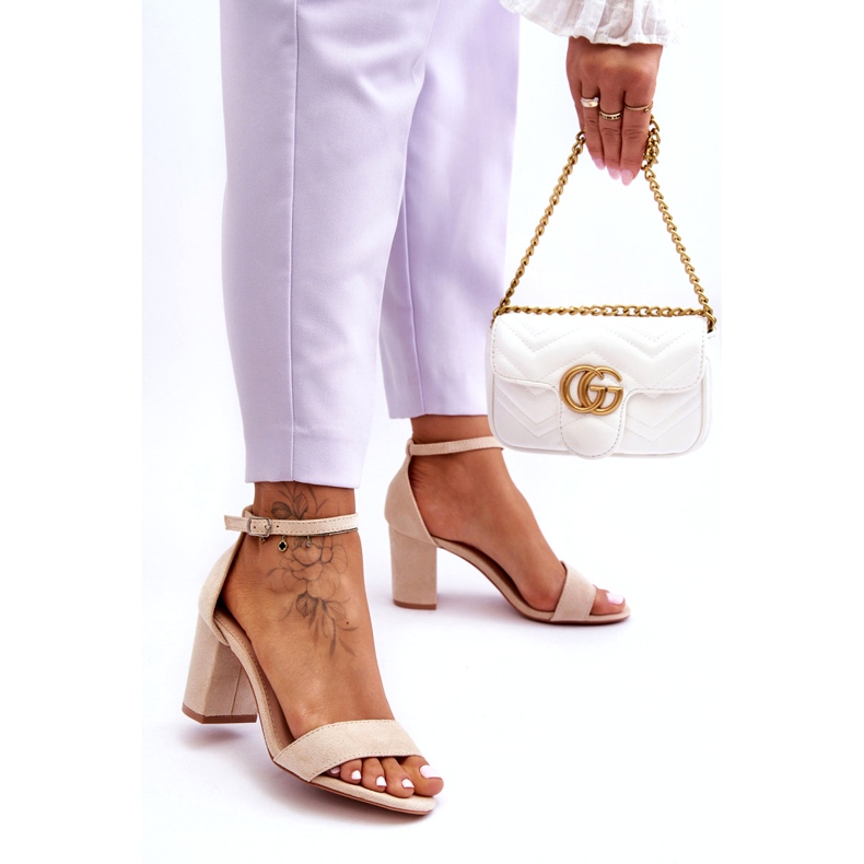 Naisten ekoelendary beige-sandaalit 2