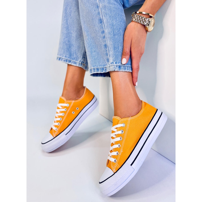 Fargis Yellow naisten klassiset tennarit keltainen 1