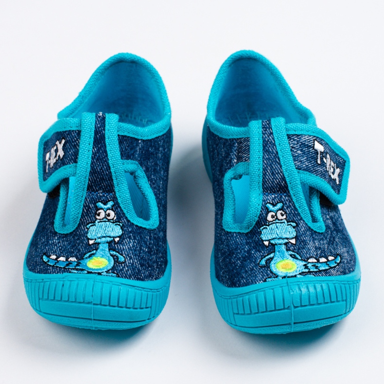 SHELOVET Siniset tossut päiväkotiin pojalle 3F sininen 1