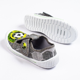 SHELOVET Harmaat tossut pojan 3F pallolle monivärinen 1