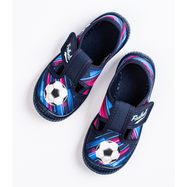 SHELOVET Tarranauhalliset tossut pojalle 3F monivärinen 1