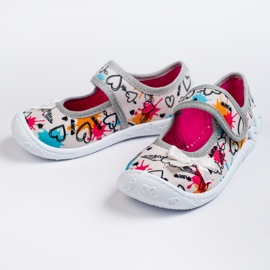 SHELOVET Moniväriset 3F tossut tytöille monivärinen 1