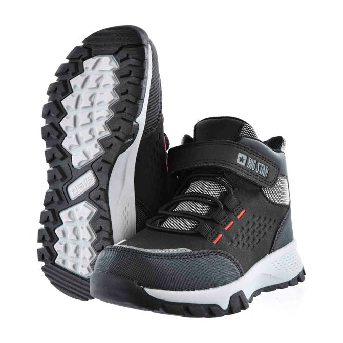 Black Big Star -nilkkurit pojille KK374121 musta 2