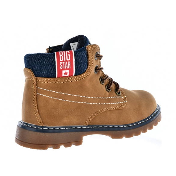 Poikien saappaat eristetty kameli Big Star KK374130 keltainen 1