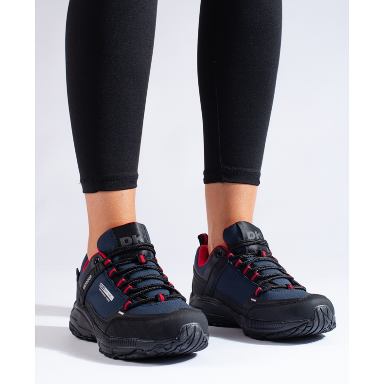 DK Ulkoilu vaelluskengät musta laivastonsininen 1