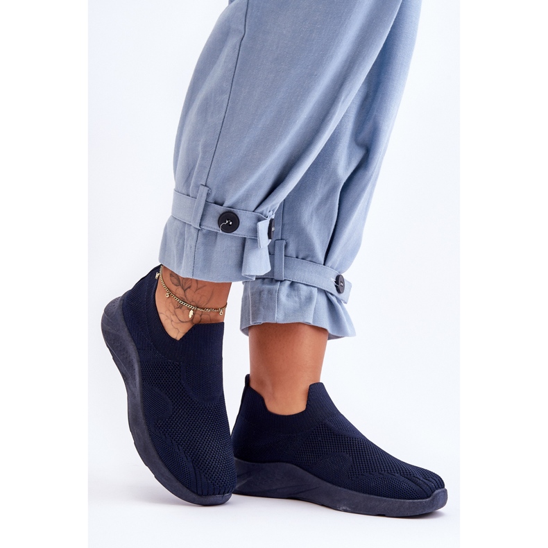 PG1 Naisten Slip-on urheilukengät Navy Claris sininen 1