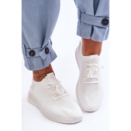 PG1 Naisten Slip-on Textile tennarit, valkoinen Zauna 2