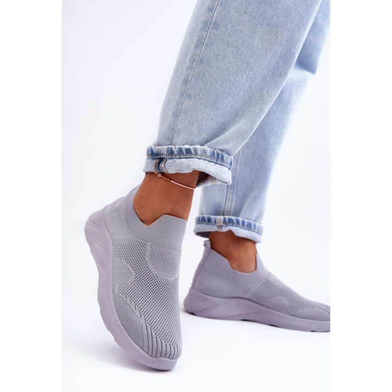 PG1 Naisten Slip-On urheilukengät Harmaa Claris 2