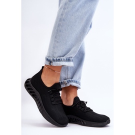 PG1 Naisten tekstiililenkkarit, mustat Venett 2