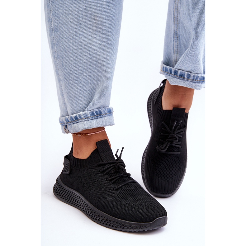 PG1 Zauna Naisten Slip-on Textile Tennarit Musta 1