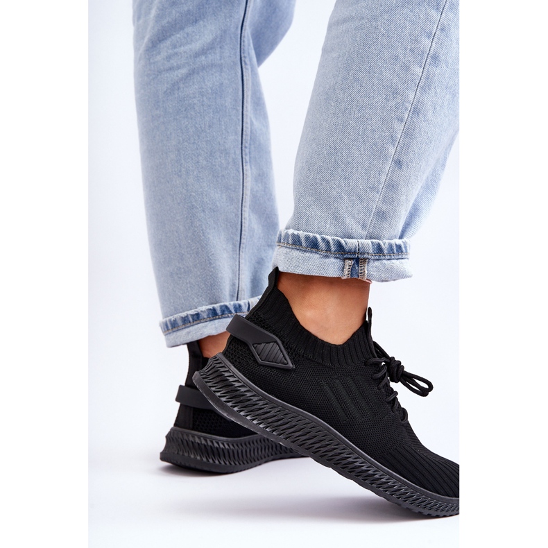 PG1 Zauna Naisten Slip-on Textile Tennarit Musta 2