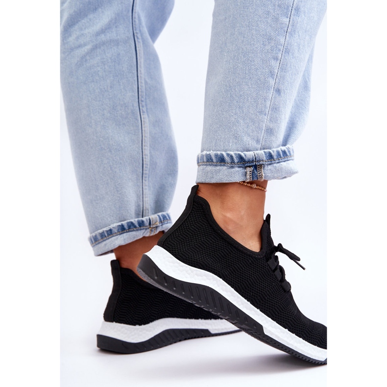 PG1 Klassiset kankaiset Slip-on tennarit, musta Gusto 2