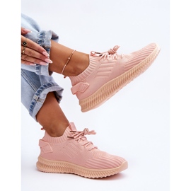 PG1 Naisten Slip-on Textile tennarit Pink Zauna vaaleanpunainen 2