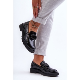 PG1 Lakattu alusta Loafers Black Jarren musta 2