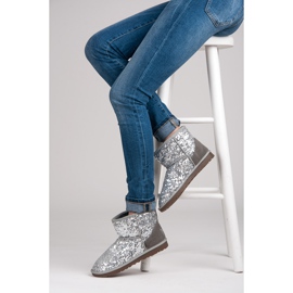 Torna Kiiltäviä muklukkeja harmaa 1