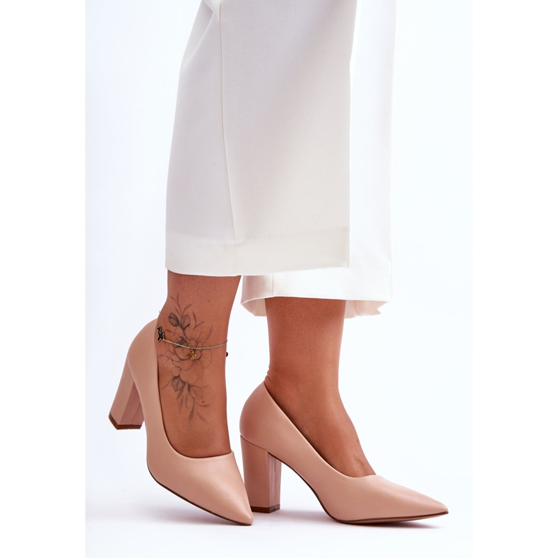 Classic Heel Pumps Nude Odessa beige 1