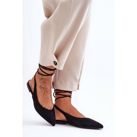 PG1 Naisten mokkanahkanauhat, mustat Lilly Ann 1